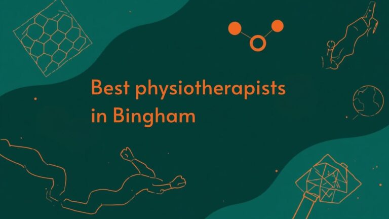 a blog header for the best physiotherapists in bingham